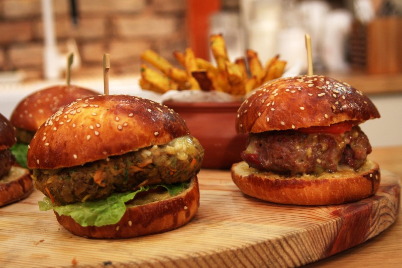 Double Teras Cheeseburger