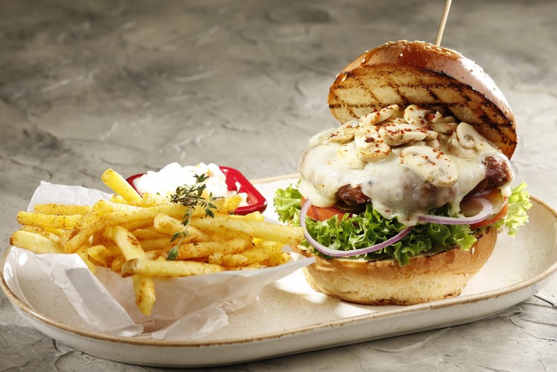 Mantarlı Burger